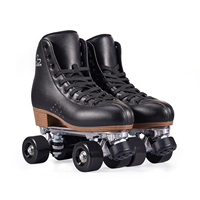 PAPAISON Patines de Ruedas Cuádruples Ligeros, Duraderos, Transpirables e Impermeables para Exteriores, para Adultos, Personalizables, Material PU