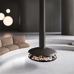 Caminetto a <span class=keywords><strong>Bioetanolo</strong></span> Sospeso a Soffitto, Stufa ad Alcol da Interno, Decorazione di Lusso per Soggiorno - Product Image 1