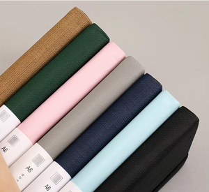 สมุดโน้ตคุณภาพสูง A6 ปกแข็ง หนัง PU สมุดโน้ตพกพาพร้อมปากกา สมุดบันทึกพร้อมโลโก้สั่งทำ - Product Image 6