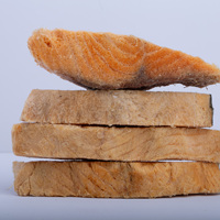 Friandises pour chiens au saumon lyophilisé de haute qualité, naturelles, personnalisables, collation pour chats, nutrition, marque privée, à base de viande, riches en protéines