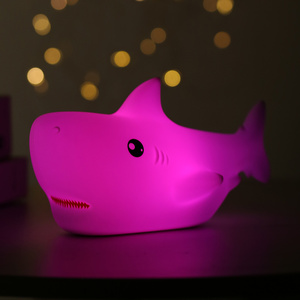 <span class=keywords><strong>Shark</strong></span> Kids <span class=keywords><strong>LED</strong></span> Nursery Bé Silicon Ánh Sáng Ban Đêm Cho Trẻ Em - Product Image 4