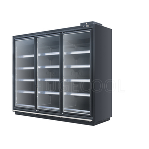 Vitrina frontal baja moderna para supermercado, refrigerador usado como control remoto vertical, multicubierta, congelador con vidrio - Product Image 3