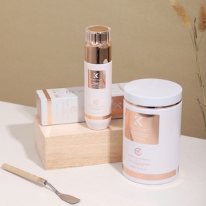 Ensemble de soins capillaires biologiques best-seller, shampoing et après-shampoing à l'huile essentielle de kératine, hydratant, collagène, marque privée - Product Image 5