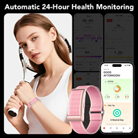 Neuerscheinung Android Sport-Smartarmband Unisex Bildschirmloser Aktivitätstracker Fitness Gesundheits-Smartwatch Herzfrequenz IP68