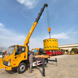 Grue de camion <span class=keywords><strong>hydraulique</strong></span> montée sur flèche pour la construction <span class=keywords><strong>et</strong></span> le chargement d'équipements - Product Image 2