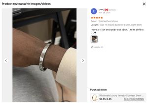 Nuovo bracciale di cristallo bracciale cacciavite per le donne in acciaio inox inciso braccialetto a vite elegante festa di nozze gioielli regalo - Product Image 6