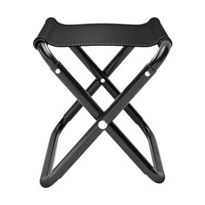 GQK Tabouret de camping pliable portable en alliage d'aluminium, chaise d'extérieur pliable pour pique-nique, randonnée, pêche, plage - Product Image 1