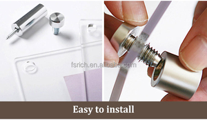 Nghệ thuật treo tường kính-nghệ thuật thủy tinh Acrylic-Tùy chọn khung nổi-trang trí tường vải-quà tặng giáng sinh-nghệ thuật thủy tinh ngựa trắng-Thiết kế kích thước tùy chỉnh - Product Image 4