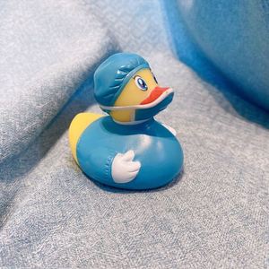 Professional Little Yellow Cartoon Doctor Baby Cross-Border Plastic Toy for Water <b>Bathing</b> Squeaking Duck Series - Product Image 6