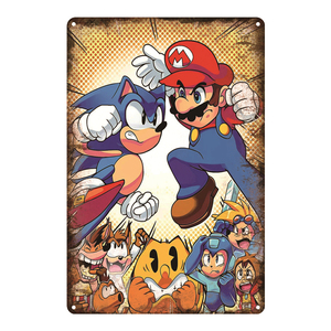 Thận Trọng Trò Chơi <span class=keywords><strong>Video</strong></span> Trò Chơi Tức Giận Trang Trí Áp Phích Kim Loại Tin Đăng Trò Chơi Mảng Bám Áp Phích Kim Loại Cổ Điển - Product Image 6