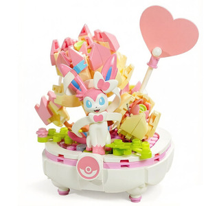 Ensemble de briques de construction Keeppley, modèle de plante en pot de <span class=keywords><strong>dessin</strong></span> <span class=keywords><strong>animé</strong></span> à faire soi-même, blocs de puzzle 3D, jouet de construction à collectionner, cadeau pour enfants et adolescents - Product Image 4