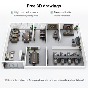 Bàn làm việc văn phòng tối giản hiện đại-bàn làm việc văn phòng một người-Bàn văn phòng chuyên dụng - Product Image 6