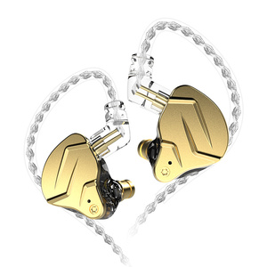 Auricular KZ ZSN <span class=keywords><strong>Pro</strong></span> <span class=keywords><strong>X</strong></span> 1DD + 1BA, Doble controlador híbrido desmontable con cable y monitoreo intrauditivo - Product Image 3