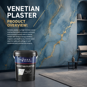 Estuco Veneciano <span class=keywords><strong>Radiant</strong></span> Gloss con Efecto Mármol para Salas de Estar Formales y Pisos de Salones de Baile - Product Image 6