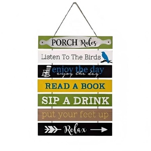 Insegne da Parete Personalizzate di Alta Qualità, Targhe in Legno Creative, Ornamenti da Parete con Parole Ispirazionali - Product Image 5