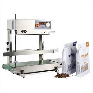 Machine de scellage de sacs plastiques horizontale standard à chaleur continue verticale, machine de fabrication de sacs plastiques, sacs plastiques rec - Product Image 1