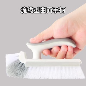 Brosse de nettoyage multifonctionnelle à poils en nylon pour les fentes domestiques, les joints de carrelage, la baignoire, les miroirs et la cuisine - Product Image 4