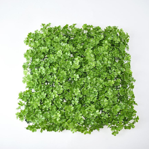 <span class=keywords><strong>Giardino</strong></span> verticale simulato del pannello di parete artificiale con 30mmLength erba fiori e alberi decorativo di vetro PlantWall - Product Image 3