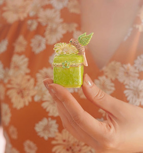 Regalos de alta calidad personalizados de fábrica, adornos de mano esmaltados pintados a mano, joyería, pendientes, collar, joyero redondo de flores de metal - Product Image 6