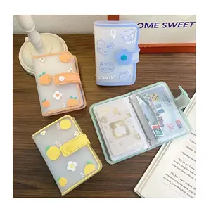 Cute Korea Stationery Candy Color Card Bag A8 Card Holder Collection photo pocket card book