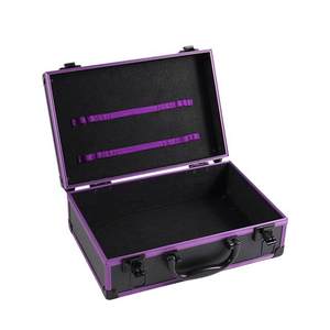 Carry All Makeup Train Case avec boîte cadeau vide en aluminium Pro Teen Makeup/étui cosmétique en aluminium en aluminium - Product Image 3