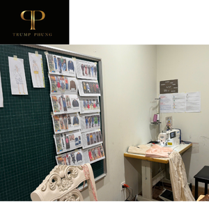 Robe imprimée évasée élégante à col haut pour femmes 100% coton A-Line Bodycon Top Tendance Bonne Absorption de la sueur Manteau Matériau de remplissage - Product Image 5