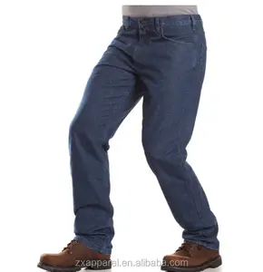 Calças jeans resistentes para trabalho, calças de segurança para trabalho