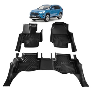 Tapetes de Piso 5D TPE Antideslizantes e Impermeables para Todo Clima, Hechos a Medida para Rav4, Alfombrillas para Toyota - Product Image 5