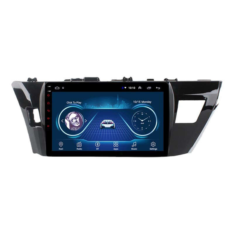 Музыкальный проигрыватель для 14-16 Toyota Corolla Auris Levind Android навигация с большим экраном