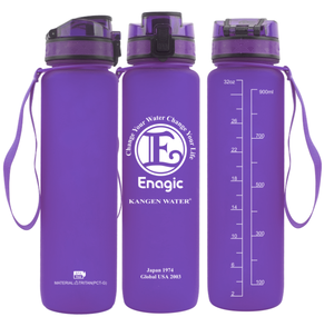 Botella de Agua Tritan Personalizada de 1 Litro (32 oz) Libre de BPA con Marcador de Tiempo para Beber Agua - Product Image 1