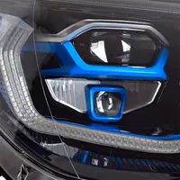 Actualización para BMW Serie 7 F02 2013-2015 Conjunto de Faros LED DRL con Señal de Giro, Lente de Doble Haz e Iluminación Dinámica