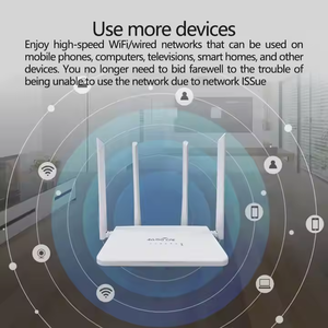 Ban đầu Wifi Router cung cấp 4g CPE Router với khe cắm thẻ Sim Loại-C sạc 4g wifi6 Wifi <span class=keywords><strong>modem</strong></span> - Product Image 5