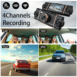 2025 Nieuw Model Wifi Auto Dashcam met HD Scherm 360-Graden Panoramische Camera 24-Uurs Parkeerbewaking - Product Image 2