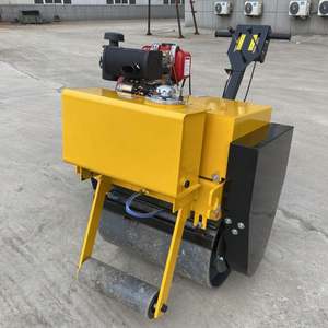 Compactador vibratorio de un solo tambor pequeño de alta calidad, precio de rodillo de carretera, venta - Product Image 2