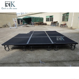 Escenario Portátil Móvil Desmontable de Acero Plegable para Conciertos - Product Image 2