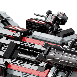 BAKA 33906 6395 pezzi spazio Serie spazio vasto cielo Rocinante modello tecnico educativo giocattolo Festival regalo - Product Image 4