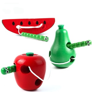 Montessori giocattoli educativi in legno per bambini <span class=keywords><strong>1</strong></span> 2 3 anni giocattoli per bambini bambini 3D puzzle in legno apprendimento precoce <span class=keywords><strong>giochi</strong></span> per bambini giocattoli regalo - Product Image 1