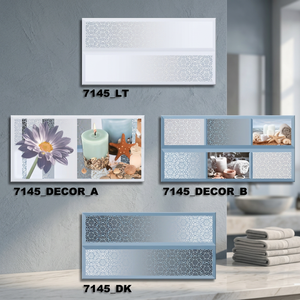 Azulejos de pared de cerámica de 12x24 más demandados, azulejos esmaltados interiores con patrón de flores de baño de 300x600mm brillantes digitales de 30x60cm - Product Image 5