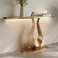 Console ultra-étroite en pierre microcristalline naturelle, style moderne et minimaliste, nouvelle collection, luxe léger, mobile, pour entrée