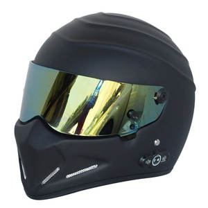 Casco de Motocicleta FRP Integral con Aprobación DOT para Motocross, Estilo Top Gear The STIG para SIMPSON con Visor de 5 Colores - Product Image 2