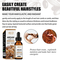 Soins capillaires à l'huile d'argan, traitement nourrissant du cuir chevelu avec huile naturelle pour cheveux secs et abîmés, OEM ODM, huiles essentielles biologiques