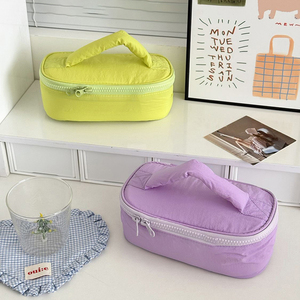 Borsa Cosmetica Impermeabile <span class=keywords><strong>in</strong></span> Nylon Multicolore <span class=keywords><strong>per</strong></span> Donne e Ragazze, Personalizzabile con Logo, <span class=keywords><strong>per</strong></span> Viaggi, Shopping e Attività all'Aperto, Facile da Riporre - Product Image 6