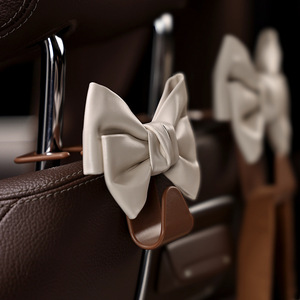 Modern On-<b>board</b> Multifunctional Rear Car Hook with Seat Back Storage Leather Interior Hook Made in China - Product Image 3
