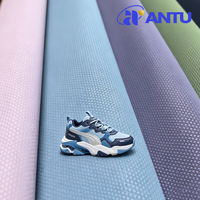 Cuir synthétique respirant en microfibre PU au toucher doux, pour la fabrication de chaussures et de sacs à main