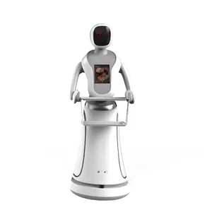 スマートインテリジェントシネマアプライアンススマート自律型ホームヒューマロイド配達女性ロボットモバイルロボット
