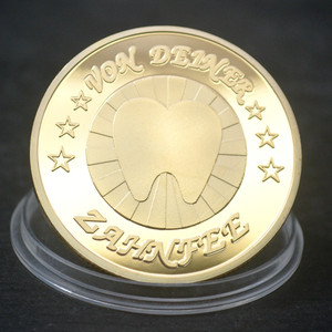 Nouvelle pièce d'or <span class=keywords><strong>en</strong></span> <span class=keywords><strong>argent</strong></span> Twinkle the Tooth Fairy un cadeau de la fée des dents Lucky Coins - Product Image 2