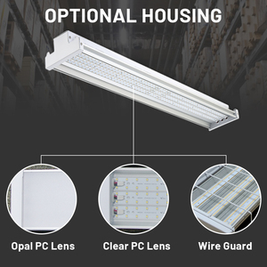 Brandon 100W/200W/300W Highbay lumière LED corps en aluminium Commercial LED lumière linéaire Court de Tennis entrepôt Parking Offre Spéciale - Product Image 3
