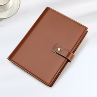 Carnet à feuilles mobiles prêt à être expédié, format A7, de haute qualité, portable, design élégant et minimaliste, cadeau