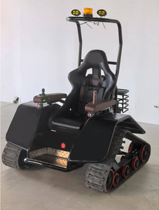 Fauteuil roulant tout-terrain à chenilles en caoutchouc triangulaires, à <span class=keywords><strong>essence</strong></span> ou électrique - Product Image 4