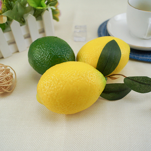 Modelo de Limón Artificial para Decoración Navideña de Ventanas, Fruta Falsa, Limón, Verduras y Frutas Artificiales - Product Image 4